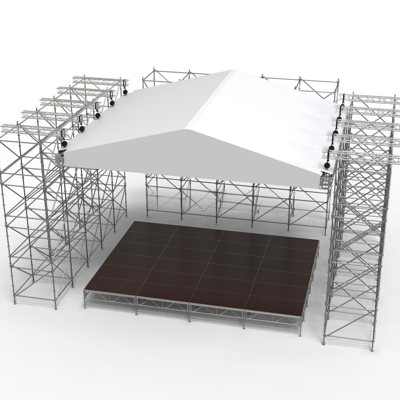 Large Concert Ring Lock Layer Truss System